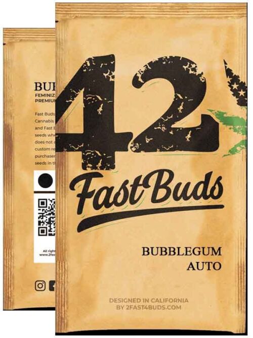 BubbleGum Auto Fast Buds Opakowanie