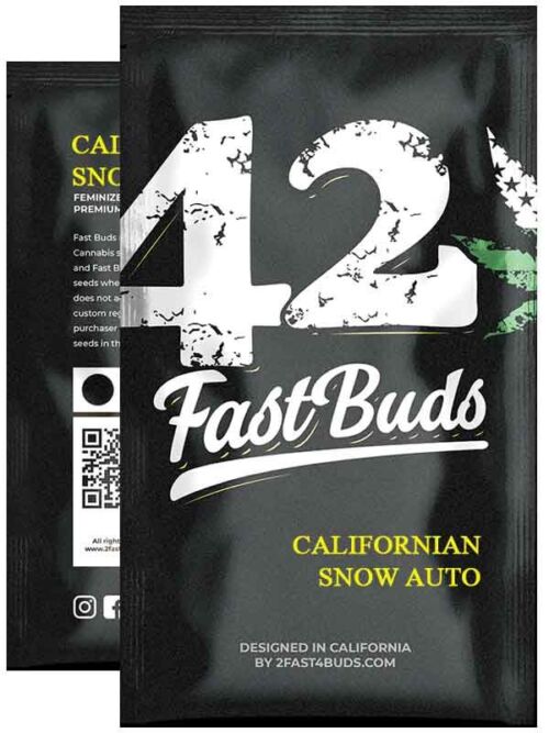Californian Snow Auto Fast Buds Opakowanie
