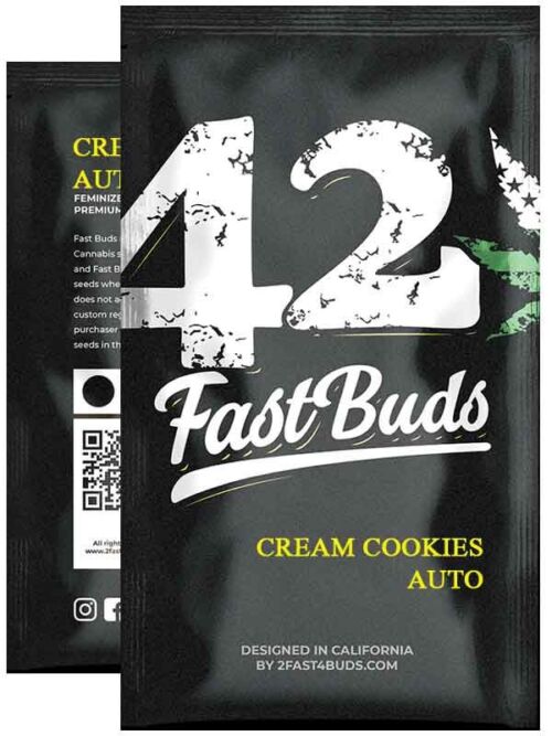 Cream Cookies Auto Fast Buds Opakowanie