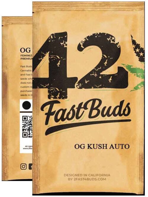 OG Kush Auto Fast Buds Opakowanie
