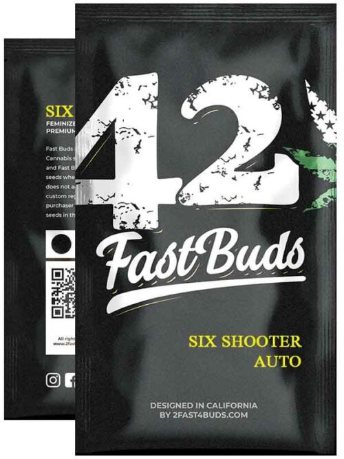 Six Shooter Auto Fast Buds Opakowanie