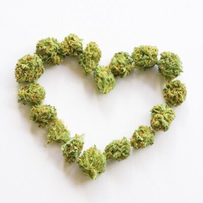Marihuana-Herz