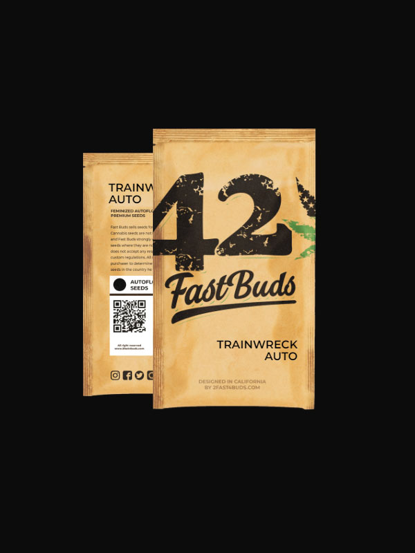 Marihuanasamen Trainwreck Auto Fast Buds Originalverpackung