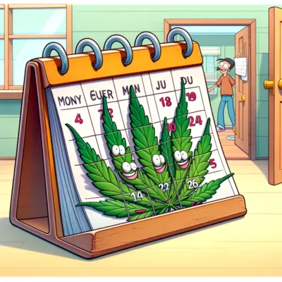 Wie lange soll Marihuana gelagert werden?