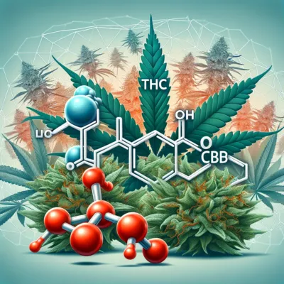 THC und CBD in Marihuana