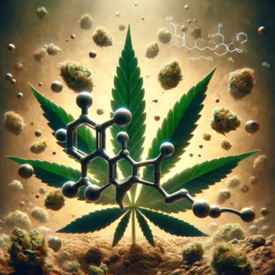 Myrcen, ein erdiges Cannabis-Terpen