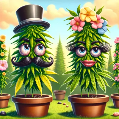 męskie nasiona marihuany