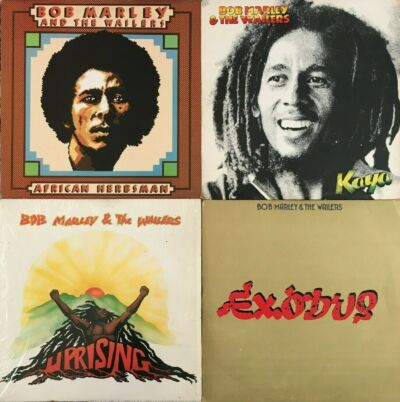pierwsze albumy Boba Marleya Exodus, Kaya i Uprising